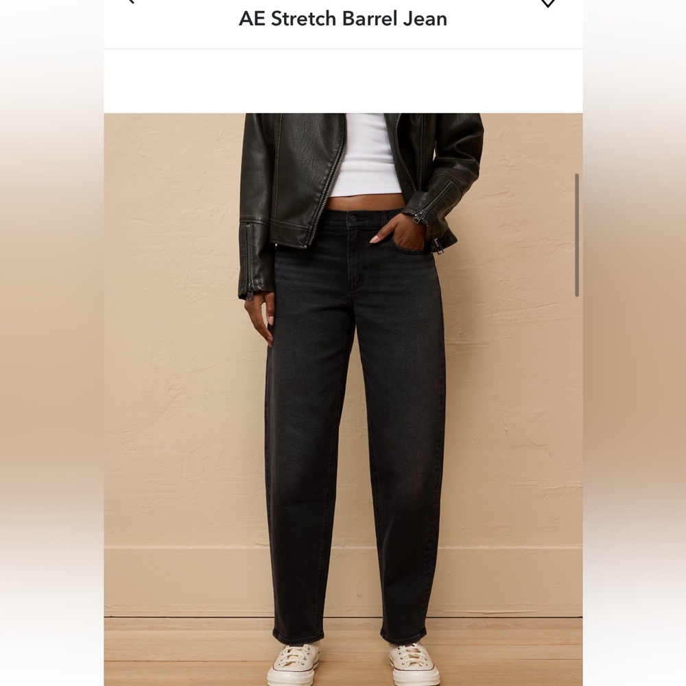 AE Stretch Barrel Jeans